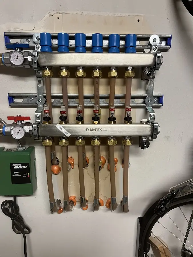 Plumber performing Leak Detection at a residential property in Mentone